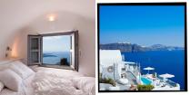 <p>The <a href="https://www.elle.com/uk/life-and-culture/travel/g39384502/hotels-with-private-pools-greece/" rel="nofollow noopener" target="_blank" data-ylk="slk:Greek;elm:context_link;itc:0;sec:content-canvas" class="link ">Greek</a> island is the world’s undisputed champion of sunset spying – and also home to some seriously stylish Santorini hotels (from which to watch the sun go down, obviously). </p><p><a class="link " href="https://www.booking.com/luxury/region/gr/santorini.en-gb.html?aid=2200764&label=best-hotels-santorini-intro-button" rel="nofollow noopener" target="_blank" data-ylk="slk:BEST HOTELS IN SANTORINI;elm:context_link;itc:0;sec:content-canvas">BEST HOTELS IN SANTORINI</a></p><p>The <a href="https://www.elle.com/uk/life-and-culture/travel/g40078597/airbnb-cyclades-santorini-mykonos-paros/" rel="nofollow noopener" target="_blank" data-ylk="slk:Cyclades;elm:context_link;itc:0;sec:content-canvas" class="link ">Cyclades</a> may span hundreds of different islands, but few get more footfall than Santorini and <a href="https://www.elle.com/uk/life-and-culture/travel/g38365276/best-hotels-mykonos/" rel="nofollow noopener" target="_blank" data-ylk="slk:Mykonos;elm:context_link;itc:0;sec:content-canvas" class="link ">Mykonos</a>, and with just one glimpse of Santorini’s famous volcanic caldera from along its croissant-shaped coastline, it won’t take you long to see why. Whitewashed, cave-like suites are the standard here, but the island also has some more colourful hotels, many of which still focus, unsurprisingly, on sourcing the prime position for sunset. </p><p><a href="https://www.booking.com/hotel/gr/andronis-arcadia.en-gb.html?aid=2200764&label=best-hotels-santorini-intro" rel="nofollow noopener" target="_blank" data-ylk="slk:Andronis Arcadia;elm:context_link;itc:0;sec:content-canvas" class="link ">Andronis Arcadia</a> at the northern tip of the island has individual, plunge-pool-enhanced suites, for straight-to-your-terrace sunset perfection – along with an amazing <a href="https://www.elle.com/uk/life-and-culture/culture/g30965248/best-sushi-london/" rel="nofollow noopener" target="_blank" data-ylk="slk:sushi;elm:context_link;itc:0;sec:content-canvas" class="link ">sushi</a> bar for poolside lunches that beat a club sandwich. </p><p>Down at the black-sand shores of Perivolos, <a href="https://www.booking.com/hotel/gr/istoria-santorini.en-gb.html?aid=2200764&label=best-hotels-santorini-intro" rel="nofollow noopener" target="_blank" data-ylk="slk:Istoria;elm:context_link;itc:0;sec:content-canvas" class="link ">Istoria</a> tells a tale with former-stable suites, a creative restaurant and the beach (and beach clubs) on your doorstep. </p><p>The cruise liners may drop anchor for a certain time of day, but the island has plenty to keep its many visitors entertained while the sun’s up, too: there’s the archaeological site of Akrotiri, the caldera-edge town of Oia for blue-dome-church hunting and volcanic beaches. </p><p>Here's our list of the best hotels in Santorini for 2023 – enjoy! </p>