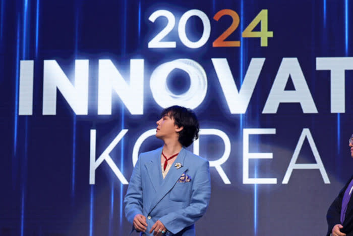 G-Dragon attended the 2024 Innovate Korea event