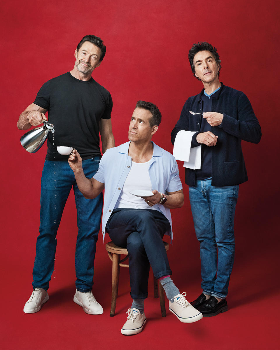 Deadpool and Wolverine Variety Cover Story Shawn Levy Hugh Jackman Ryan Reynolds