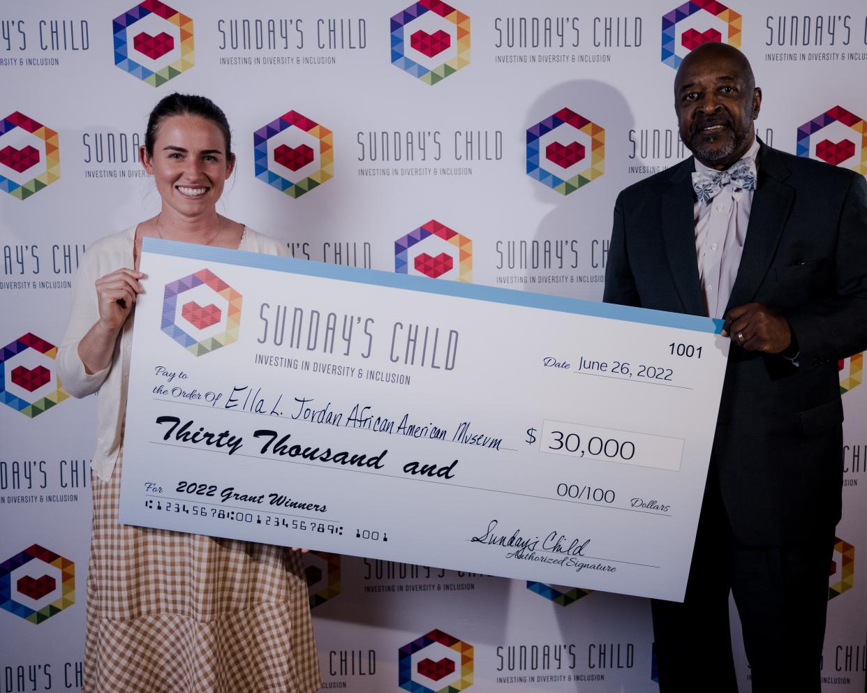 Sunday’s Child 2022 grant winner, the Ella L. Jordan African American History Museum.