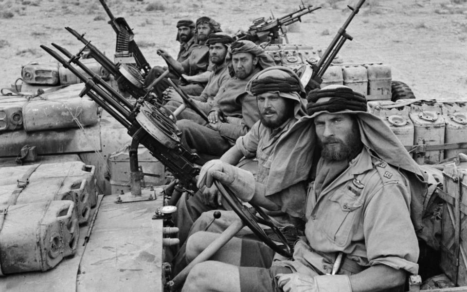 SAS troops in North Africa, 1943 - Getty