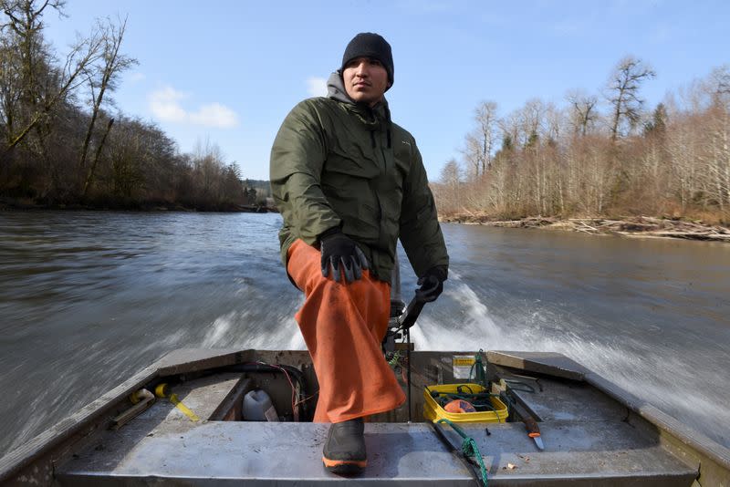 The Wider Image: A U.S. tribe's uphill battle against climate change