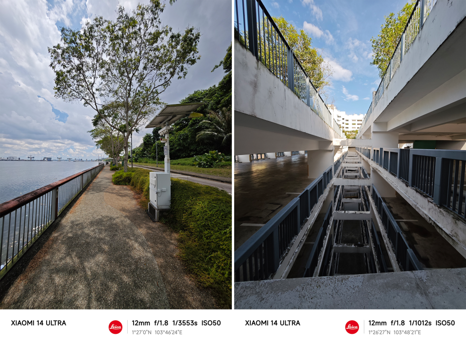 Photos taken with the wide angle lens (Photo: Jay Chan for Yahoo Lifestyle Singapore)
