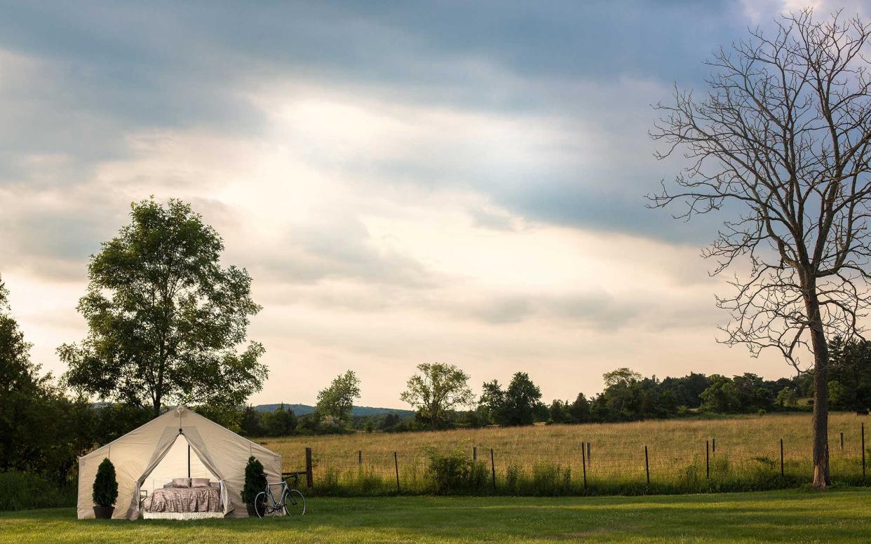 glamping in Napa