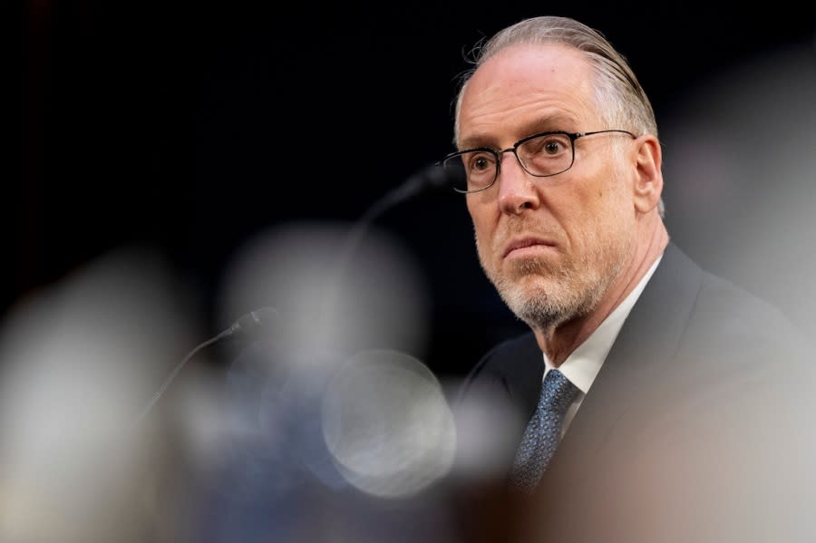 <em>Live Nation Entertainment, Inc. President and Chief Financial Officer Joe Berchtold appears before a Senate Judiciary Committee hearing to examine promoting competition and protecting consumers in live entertainment on Capitol Hill in Washington, Tuesday, Jan. 24, 2023. (AP Photo/Andrew Harnik)</em>