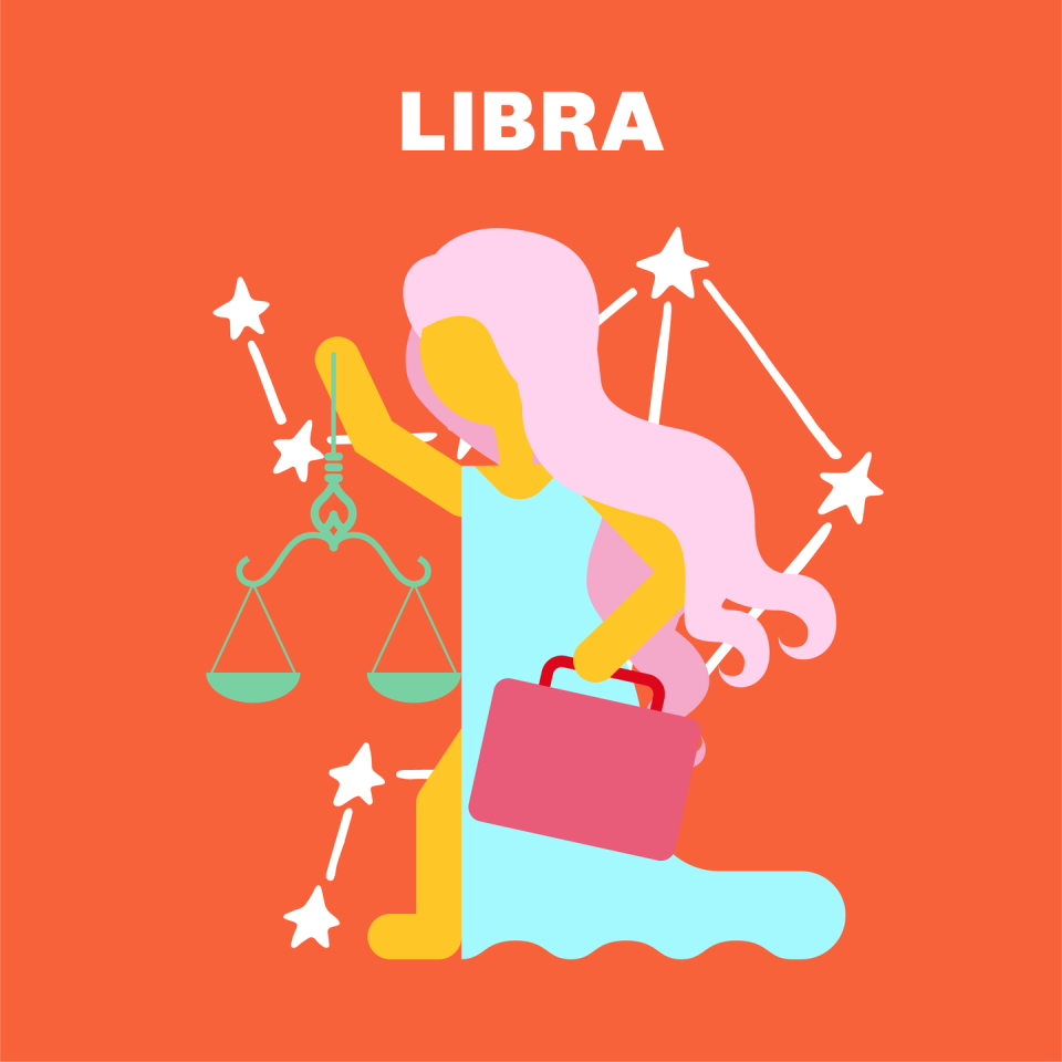 <p>With all the business of life, it’s easy to forget that you have a creative side, <a href="https://www.womenshealthmag.com/life/a28984898/libra-zodiac-sign-traits/" rel="nofollow noopener" target="_blank" data-ylk="slk:Libra;elm:context_link;itc:0;sec:content-canvas" class="link ">Libra</a>. Indulge it this month, whether you take a trip to your local art gallery or sign up for guitar lessons. It’ll feel <em>so </em>good to branch out a little. </p><p>Venus moves into your sign on the 16th, sending all kinds of good vibes your way. You’ll have people picking up the check for you and noticing all the great things you’re doing at work. It’s a great time to splurge on yourself a little because, <em>hello</em>, you deserve it. Btw, don’t necessarily jump on that new job that’s thrown your way. You know yourself well enough to know if this is an important change or a meh one.</p>