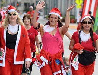 The Jingle Bell Jog 5K and Elf Dash will be held Saturday, Dec. 23 along A1A in Delray Beach.