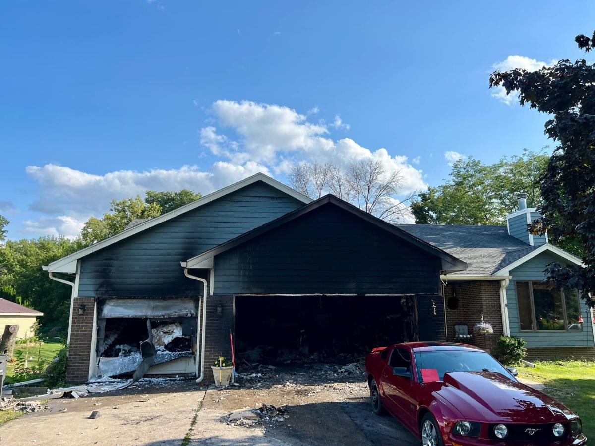 Ankeny man pulls neighbor from burning garage after explosion