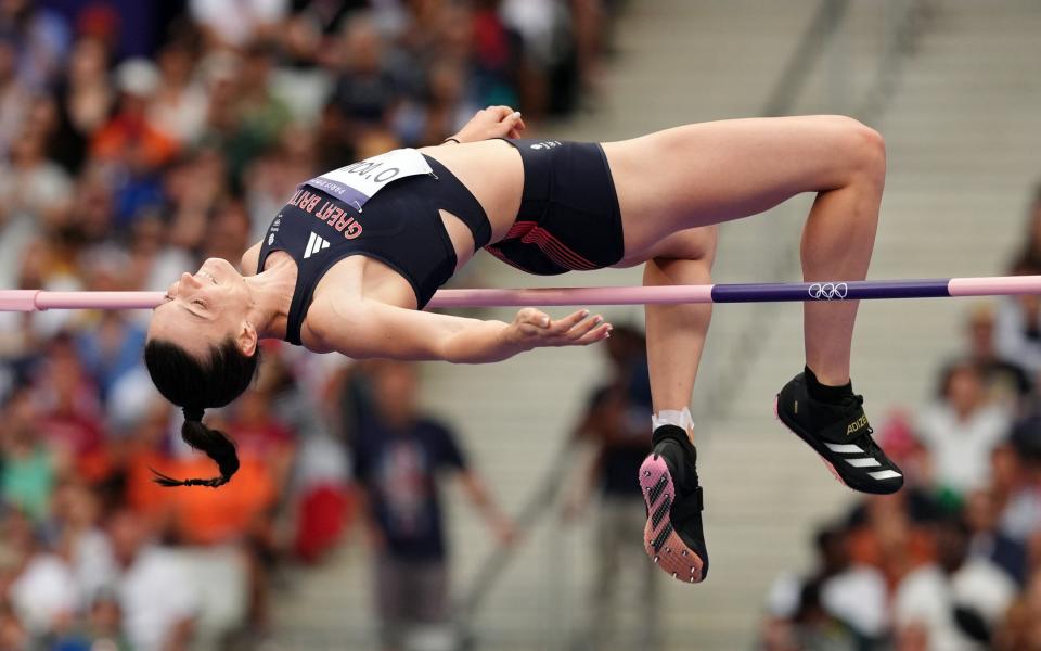 Jade O'Dowda during the Women's Heptathlon High Jump