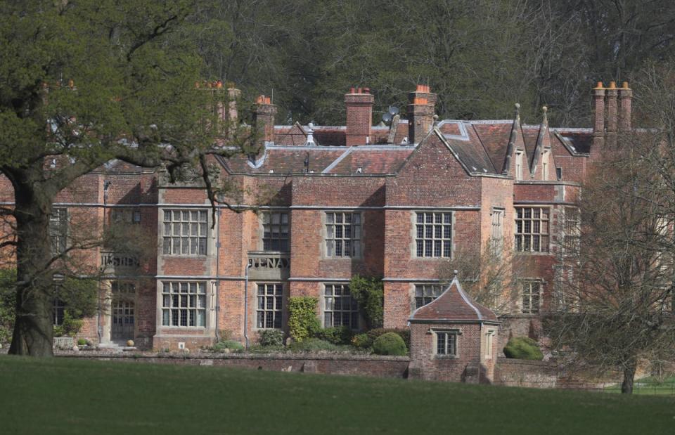 Chequers is the official second home of the sitting prime minister (Steve Parsons / PA)
