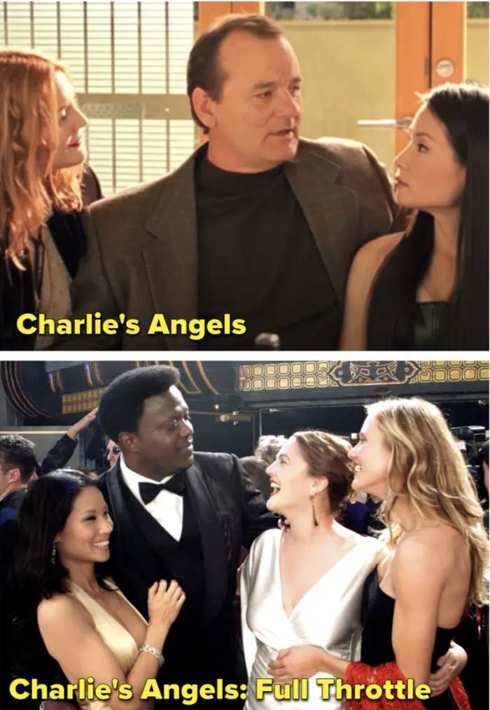 Screenshots from the "Charlie's Angels" films