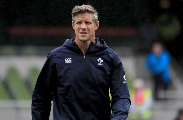 Ireland defence coach Simon Easterby, pictured, is hopeful Johnny Sexton and James Ryan will be available to face France