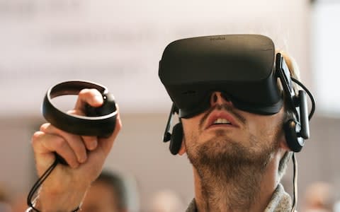 Oculus Rift - Credit: Armando Babini/EPA