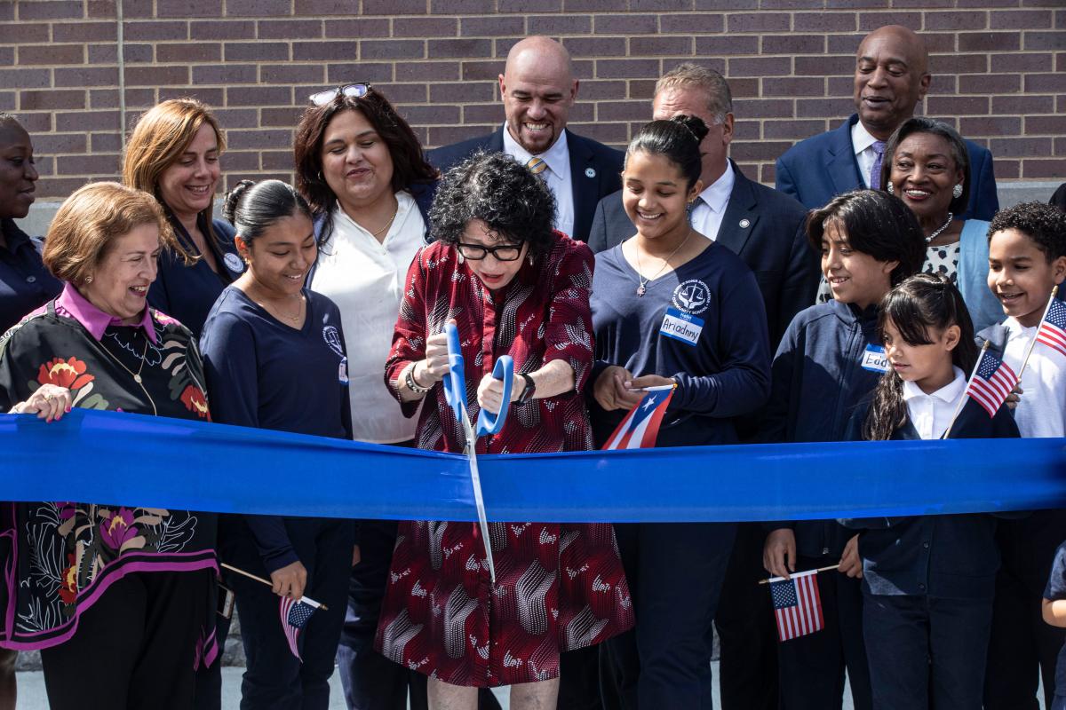 Sonia Sotomayor School Dedicated in Yonkers