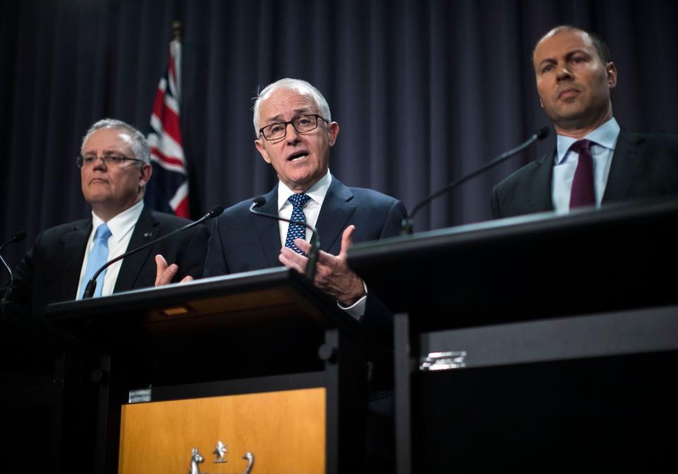 Nach dem Votum angeschlagen: Malcolm Turnbull hat Teile seiner Partei gegen sich. (Bild: Getty Images)