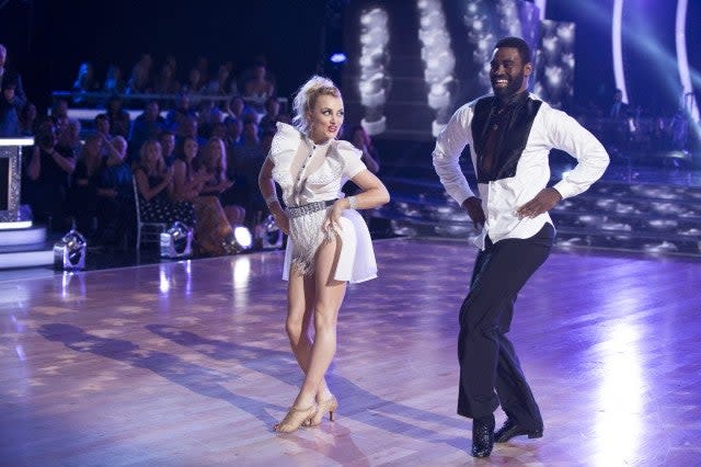 Evanna Lynch KEO MOTSEPE Dancing With the Stars