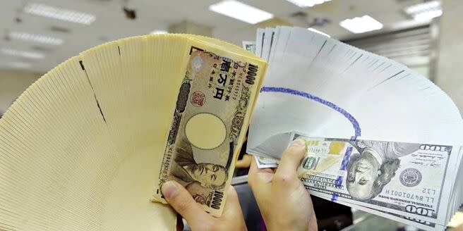 日圓對美元來到149元，再創去年10月以來的新低。圖／本報資料照片