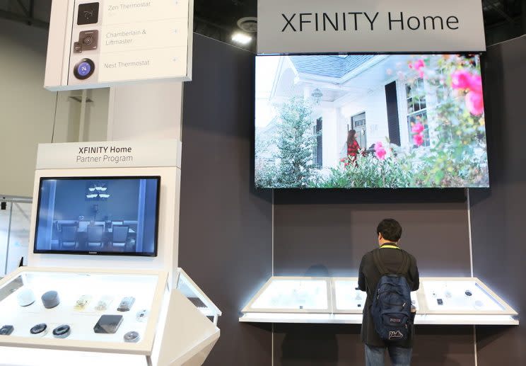 Comcast smart home.