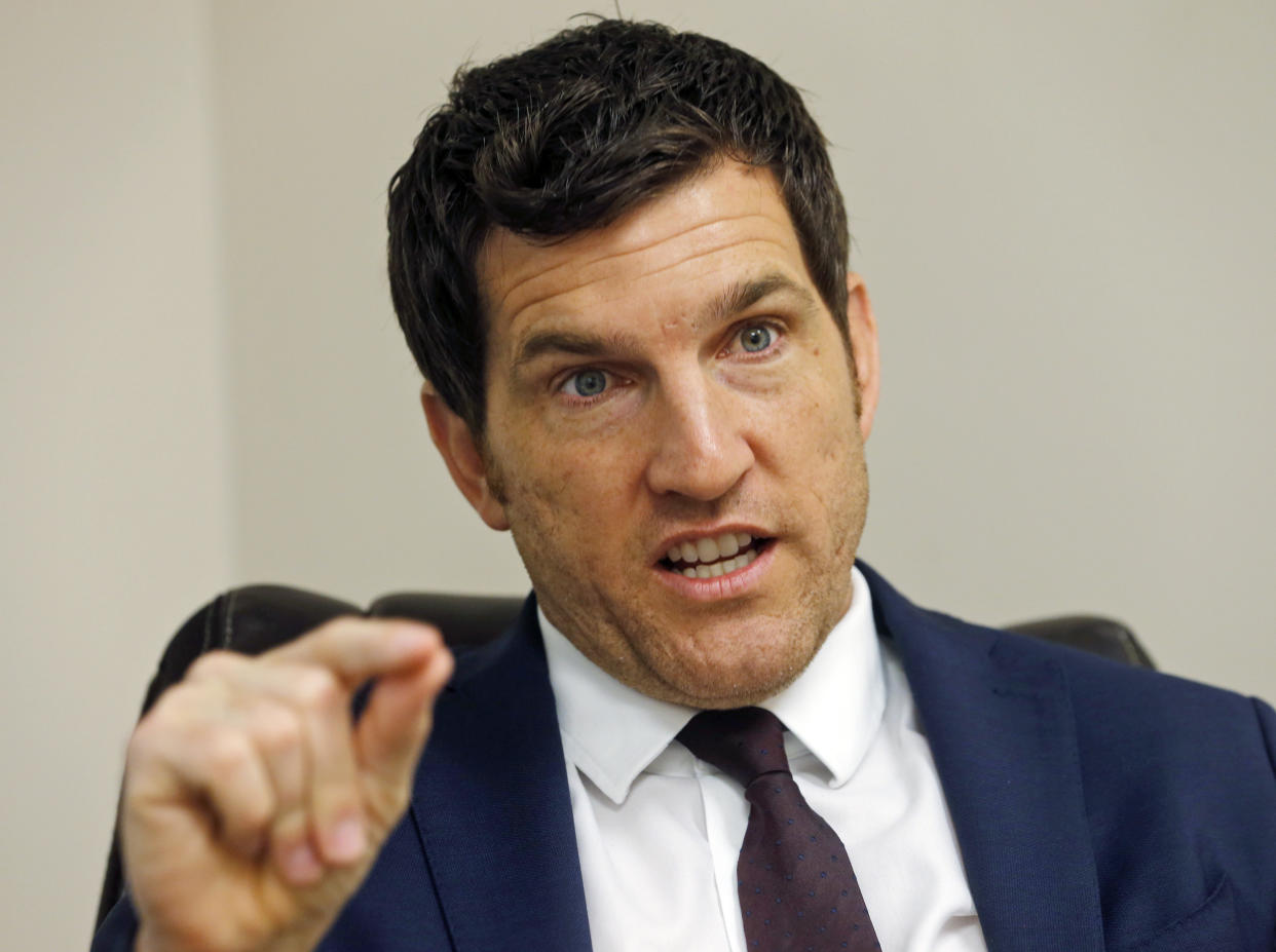 Virginia Republican Rep. Scott Taylor speaks in his campaign office in Virginia Beach, Va., in 2016. (Photo: Steve Helber/AP)