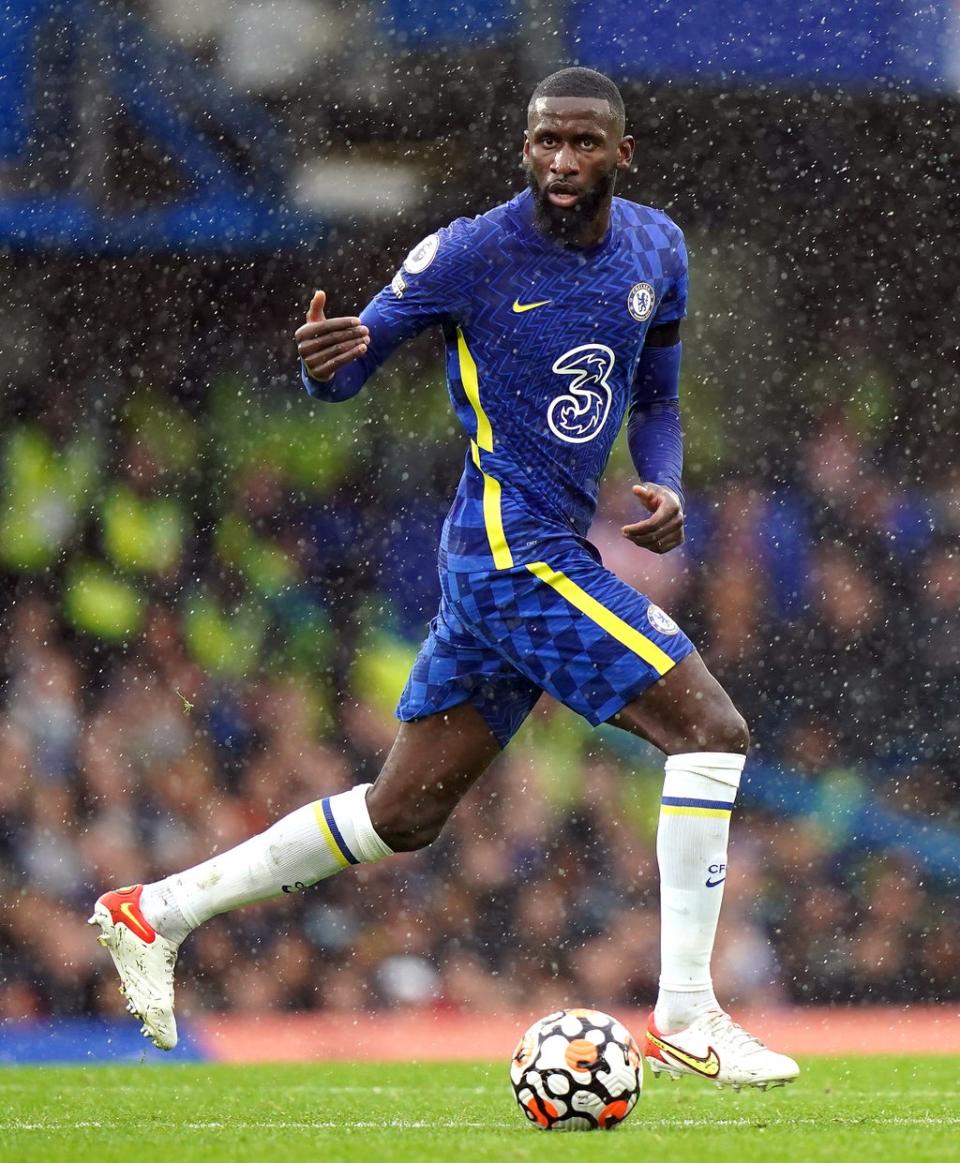 Tuchel believes Toni Rudiger remains focused on the Premier League challenge despite interest from overseas clubs (Tess Derry/PA) (PA Wire)