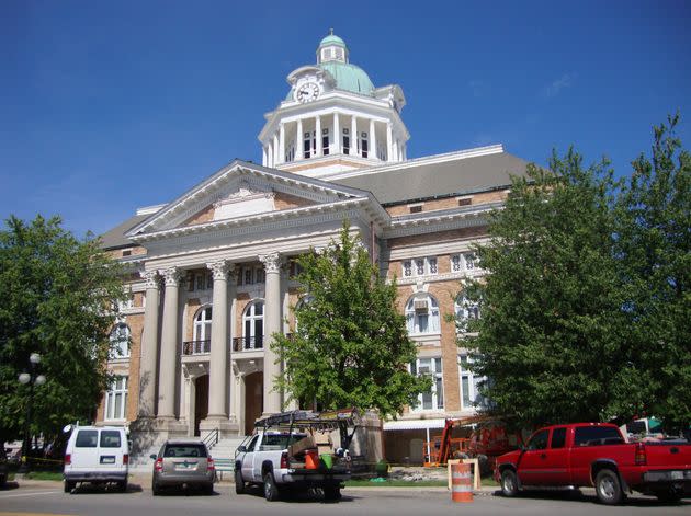 The Giles County Courthouse in Pulaski, Tennessee, has a room that's maintained by the United Daughters of the Confederacy. (Photo: Jordan McAlister via Getty Images)