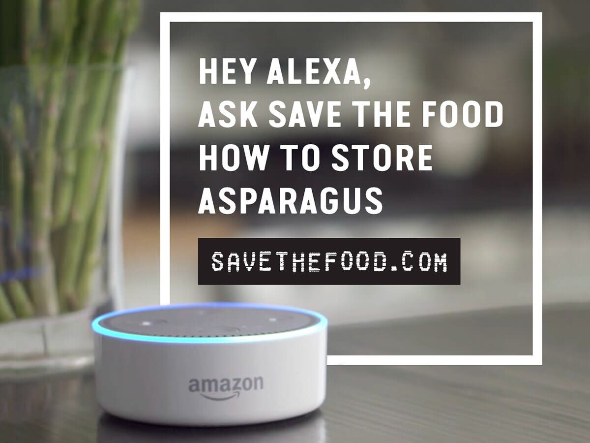 save the food alexa prevents food waste