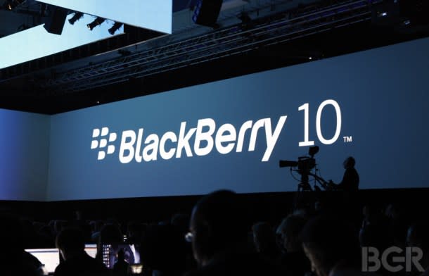 BlackBerry 10 Sales