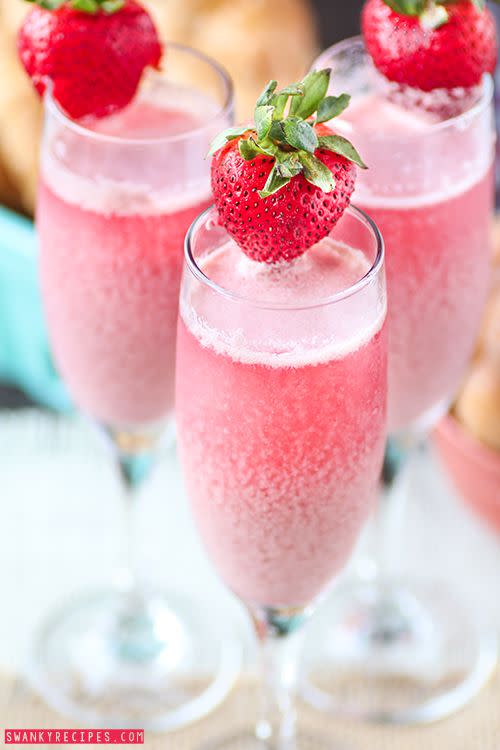 Strawberry Cream Mimosa