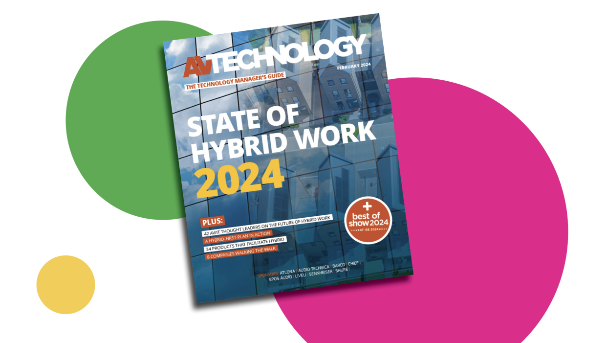  Download the AV Technology Manager’s Guide to The State of Hybrid Work 2024 and learn what AV technologies will play a role in this new workplace model.  . 