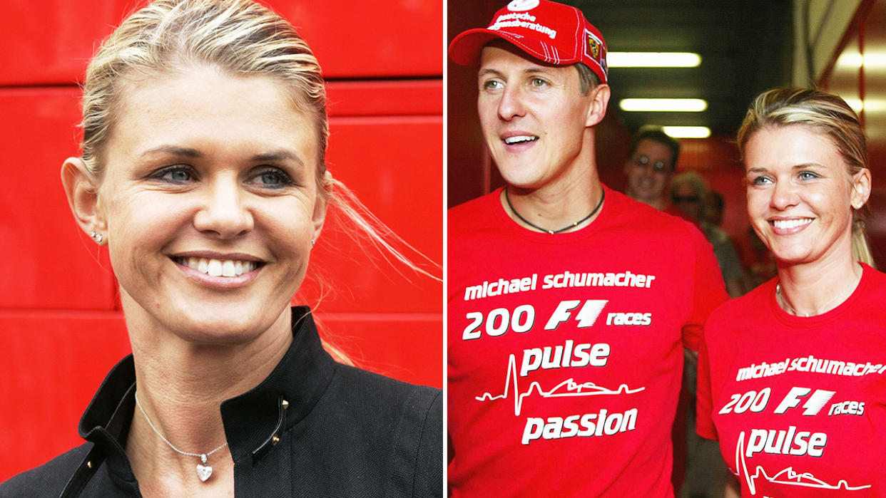 Michael Schumacher, pictured here with wife Corinna.