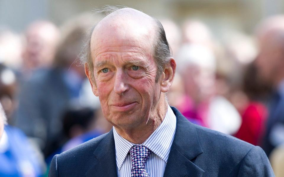 The Duke of Kent collided with a Mini on June 2 - Geoff Pugh