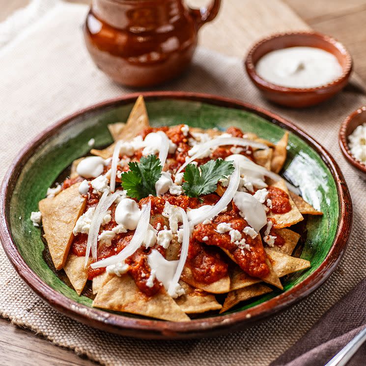 Chilaquiles rojos