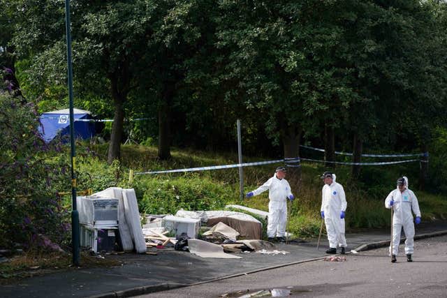 Birmingham woodland death