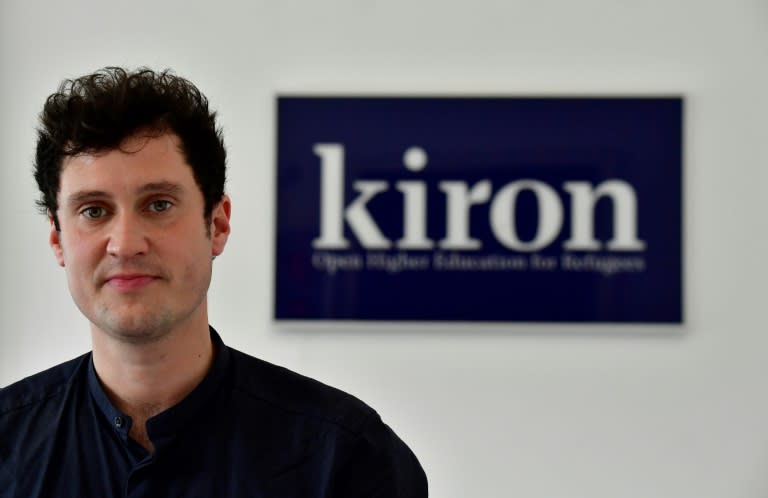 Markus Kressler co-founded non-profit Kiron, which calls itself a "digital bridge" to help refugees meet admission requirements for German universities