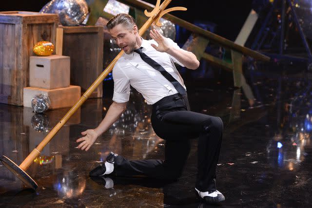 <p>Eric McCandless/ABC via Getty</p> Derek Hough performing on 'Dancing with the Stars'