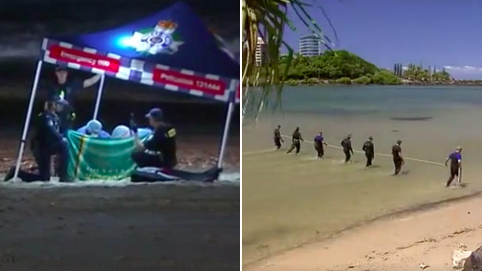 Police divers from two separate states have searched Queensland’s Tweed River following the death of a little baby girl. Source: 7 News