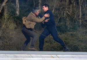 'Mission Impossible 7 - Libra' on set filming, Levisham, North Yorkshire, UK - 23 Apr 2021