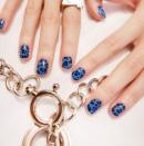 <p>Give traditional leopard print a badass update in electric blue.</p>