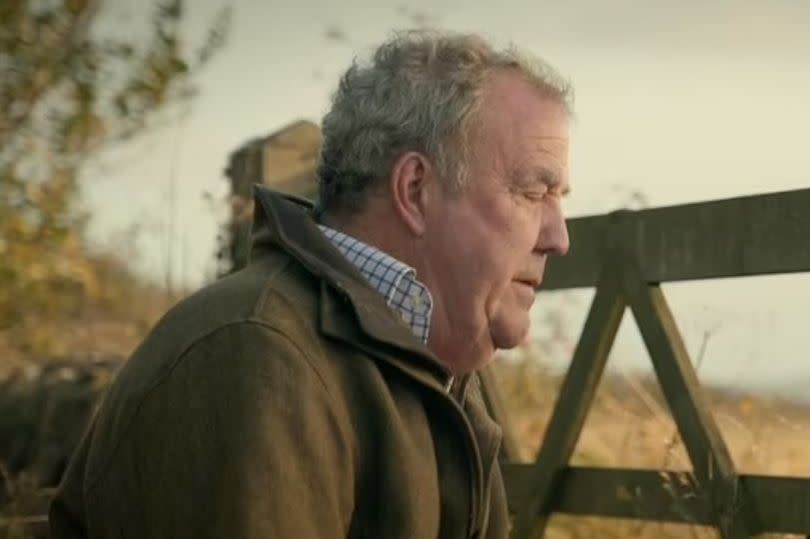 Jeremy Clarkson said 'well done you' when he updated viewers on Gerald's battle against cancer