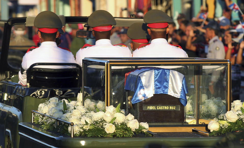 Funeral of late Cuban leader Fidel Castro