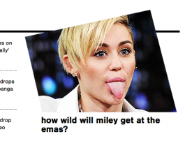 2ND UPDATE: PTC Praises MTV For Censoring Miley Cyrus’ Smoking At The European Music Awards (VIDEO)