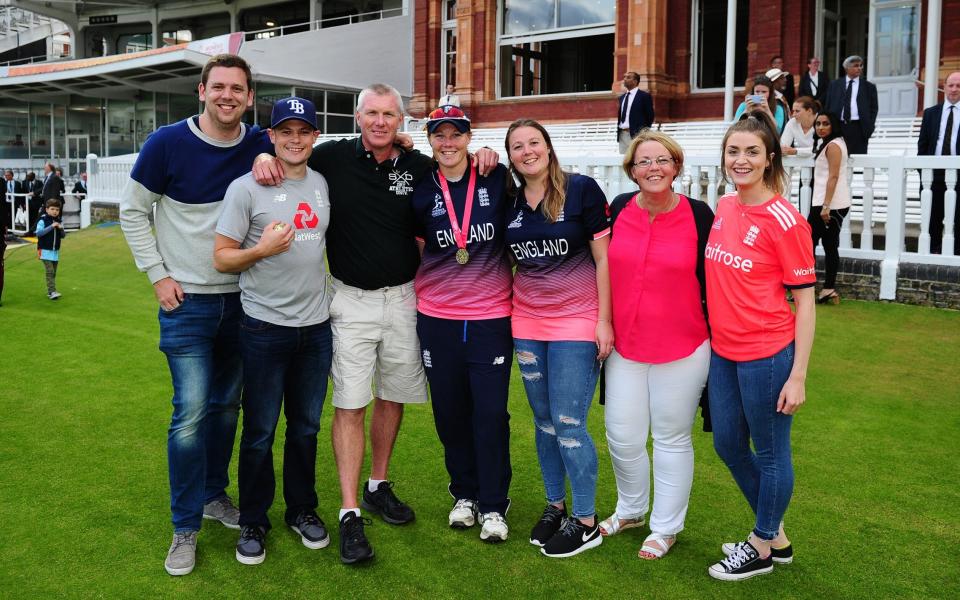 Anya Shrubsole family - Credit: GETTY IMAGES