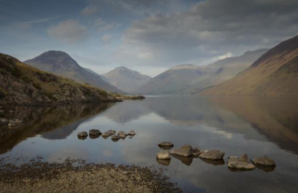 Wastwater, Lake District, Cumbria: This spectacular lake is half a mile wide and 260 feet deep, the deepest of all the lakes in the area. (Visit Britain)