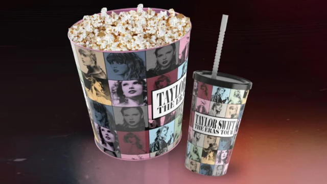 Eras Tour Film popcorn bucket and cups variants : r/TaylorSwift