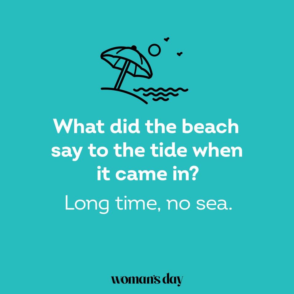 funny summer pun about the sea