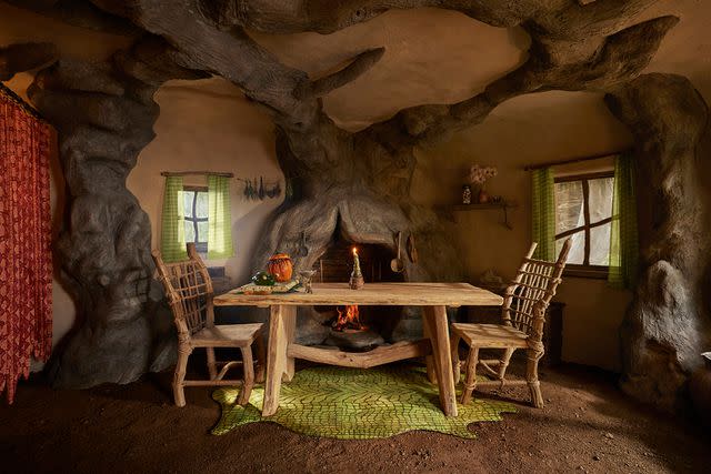 <p>Alix McIntosh</p> Shrek House Air Bnb, Dining Room