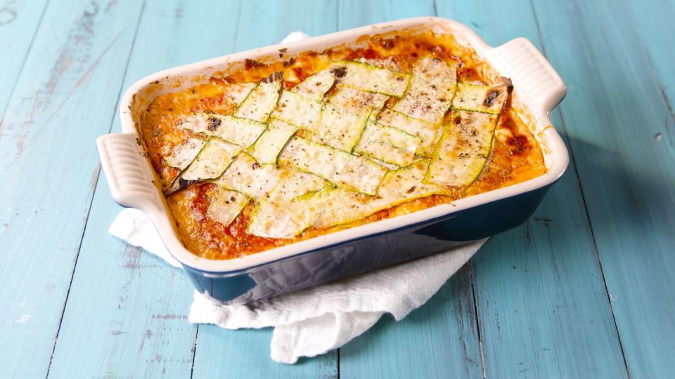 20) Zucchini Lattice Lasagna