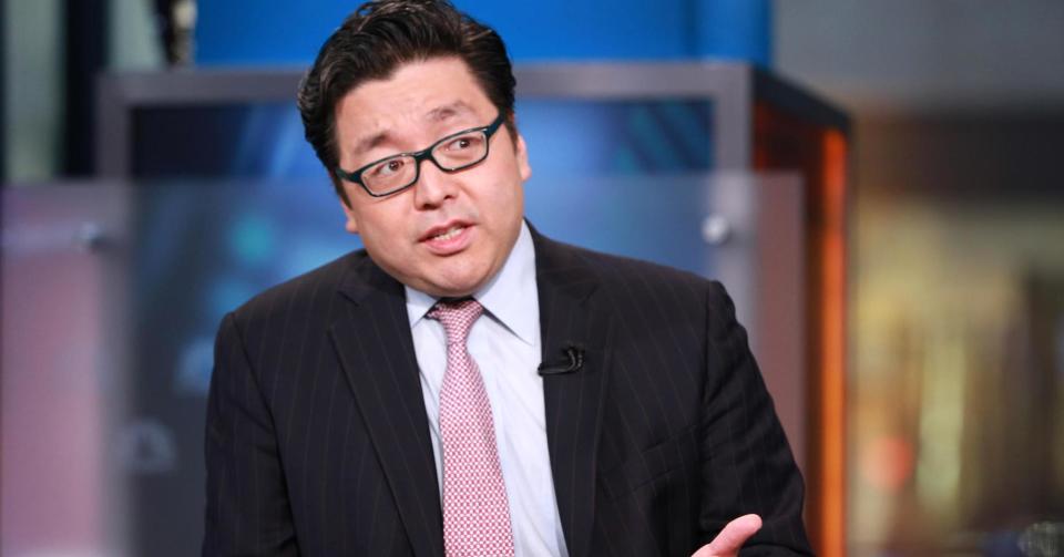 Fundstrat’s Tom Lee, one of the leading Wall Street experts on bitcoin.