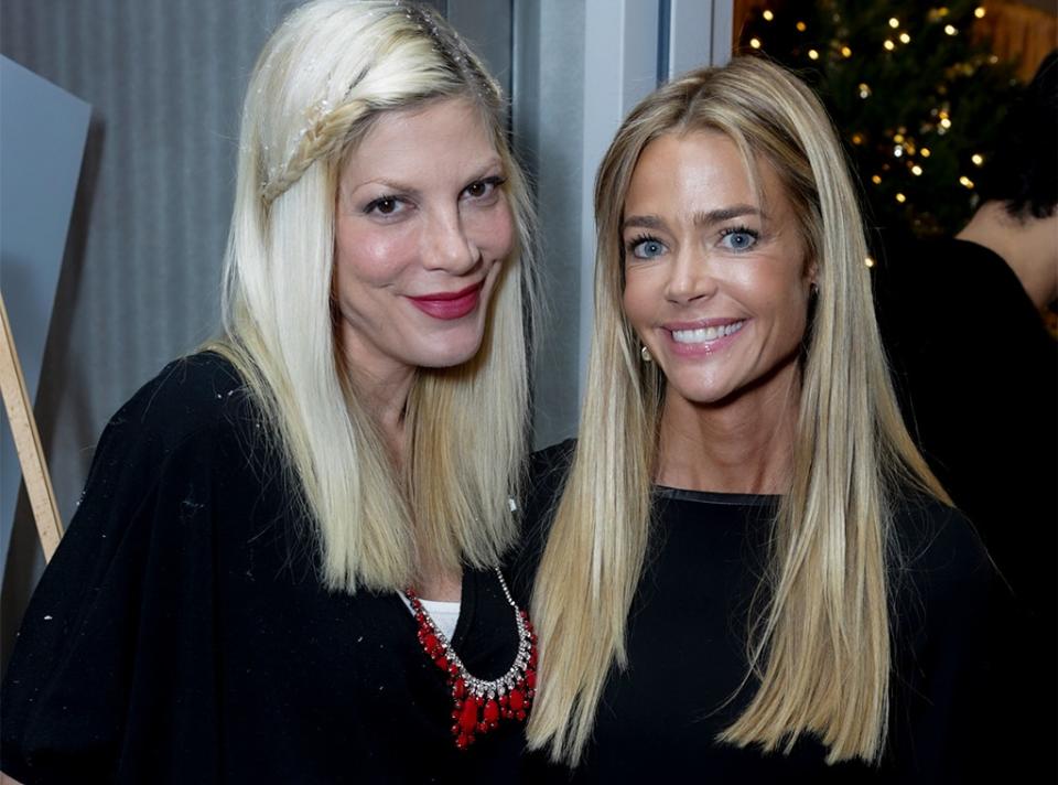 Tori Spelling, Denise Richards, 2013