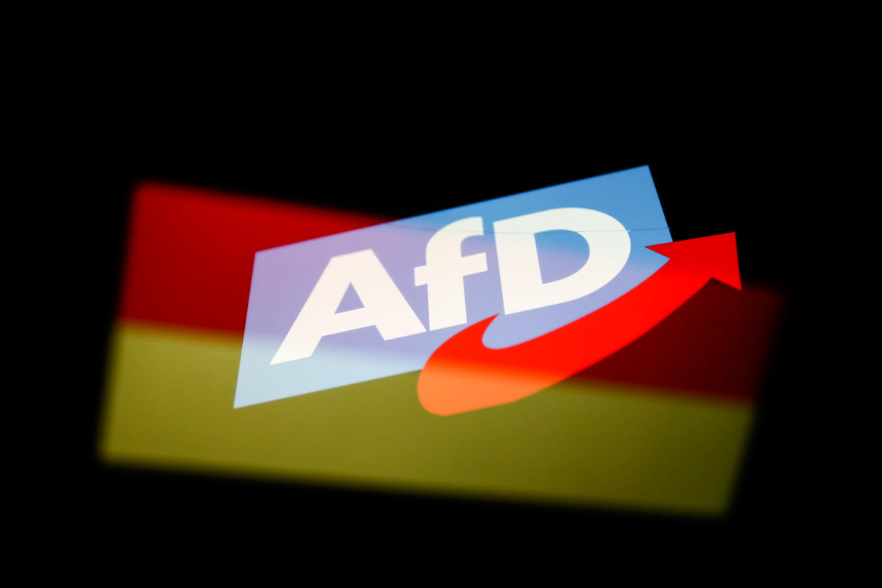 AfD-Logo. (Bild: Jakub Porzycki/NurPhoto via Getty Images)